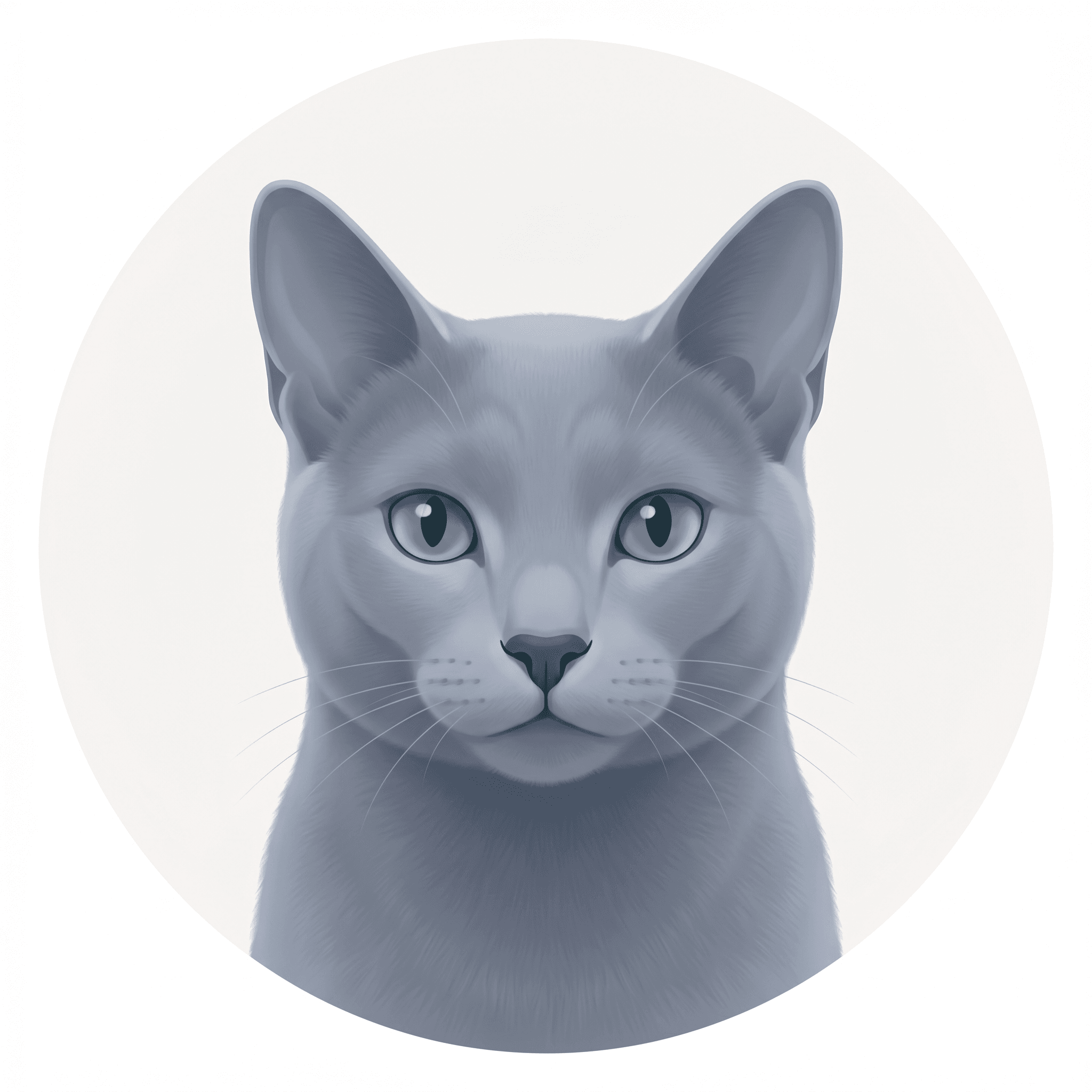 Russian Blue cat